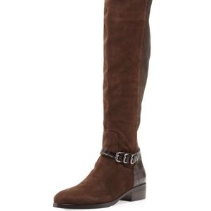 SUEDE Donald Pliner Tall Boots